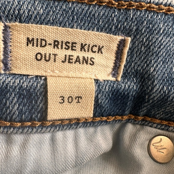 Madewell Kick Out Crop Jean Mather Wash 30 T - Picture 7 of 8